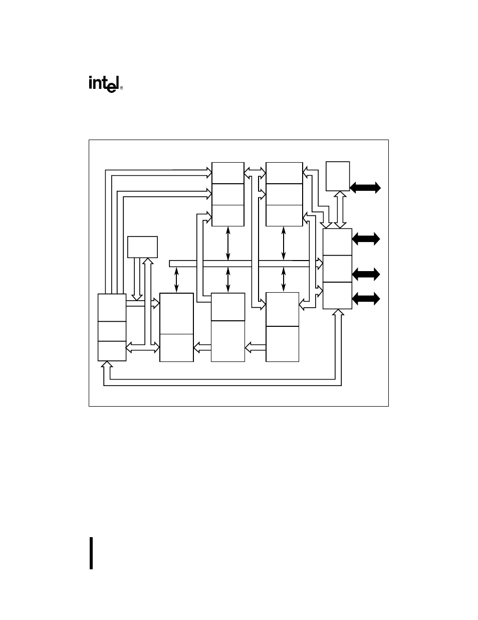 Figure 32. the intel386™ cx processor internal bl, Core overview | Intel 386 User Manual | Page 46 / 691