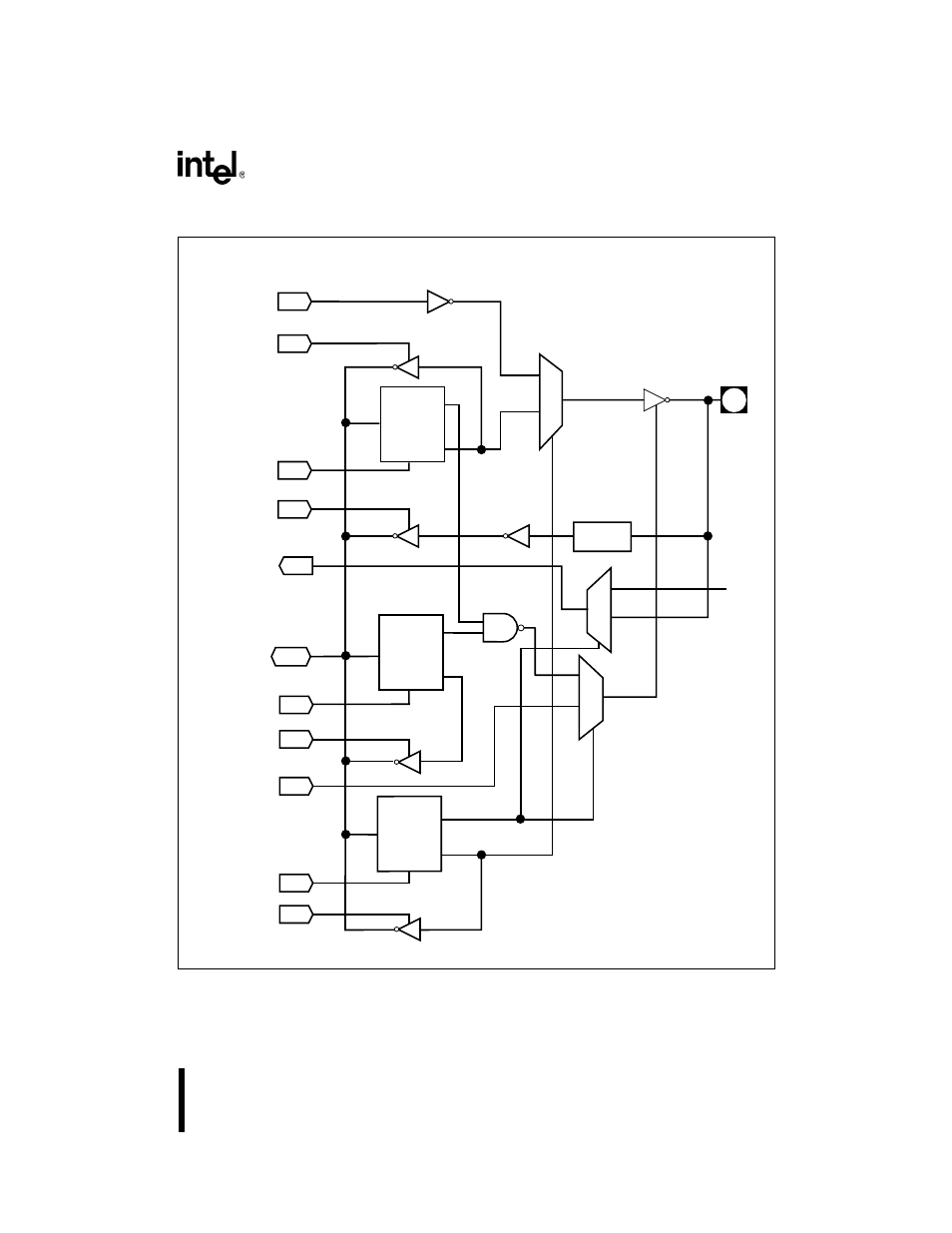 Figure 162. logic diagram of a bi-directional por | Intel 386 User Manual | Page 482 / 691