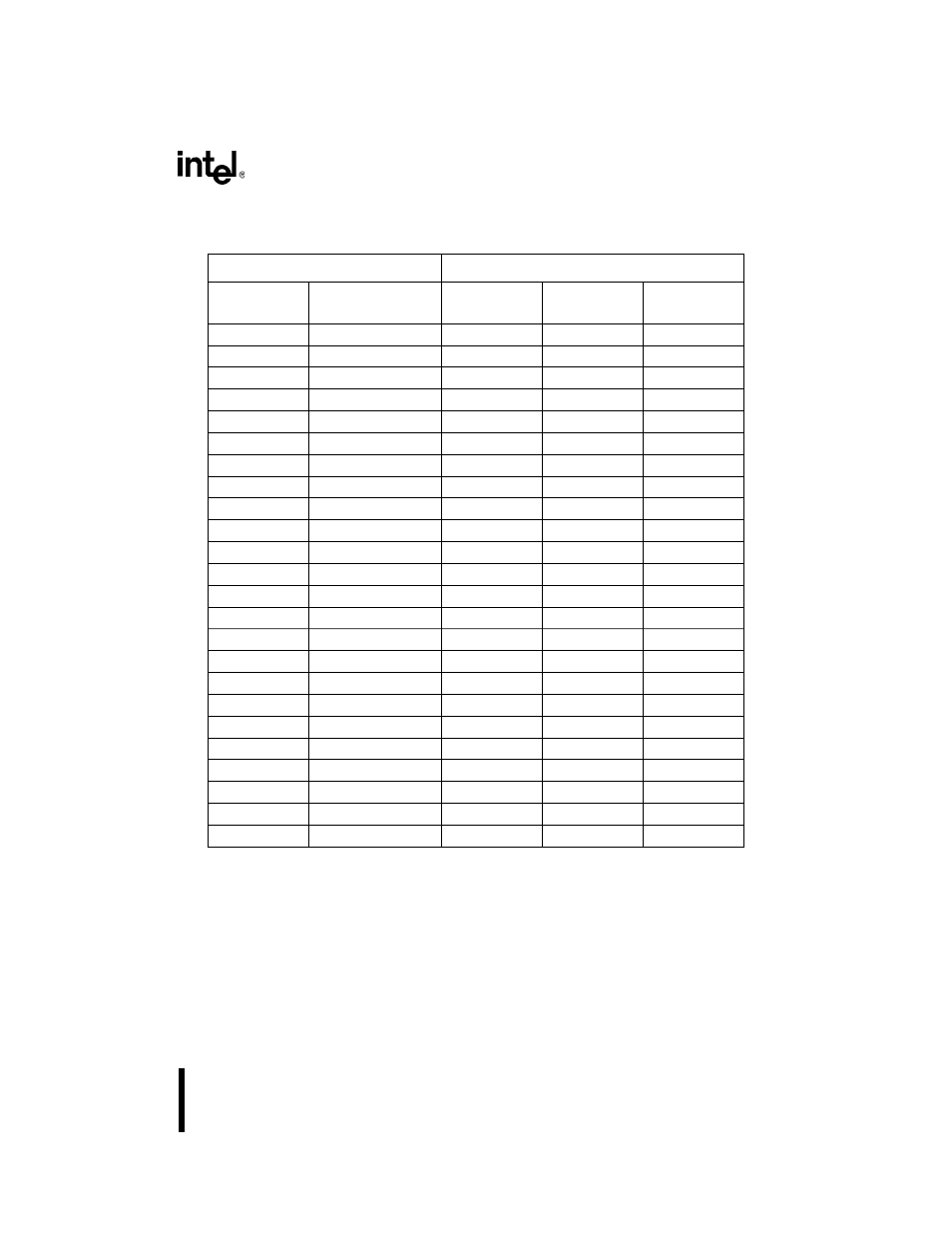 Table 161. pin multiplexing, Table 16-1). if y, N. table 16-1 | Intel 386 User Manual | Page 484 / 691