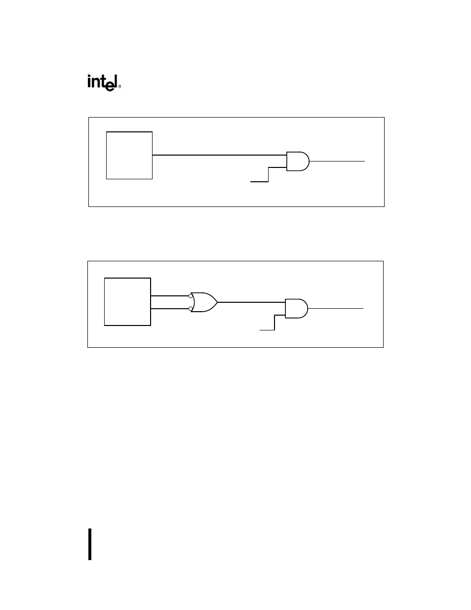 Figure b1. derivation of aen signal in a typical, Figure b2. derivation of aen signal for intel386 | Intel 386 User Manual | Page 544 / 691