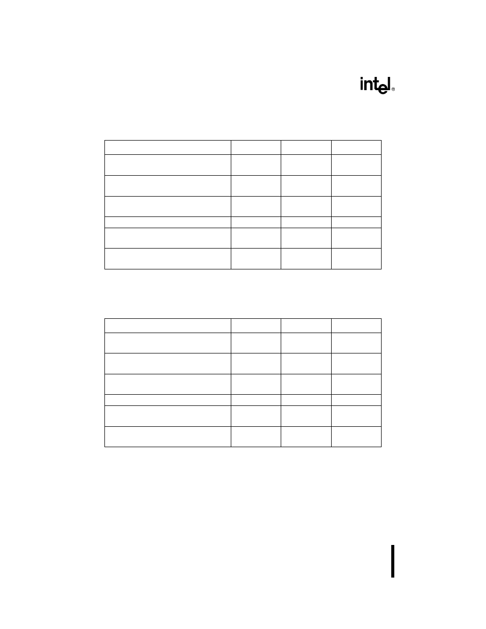 Table 51. master’s ir3 connections, Table 52. master’s ir4 connections, 1 and 5-2 | Intel 386 User Manual | Page 81 / 691