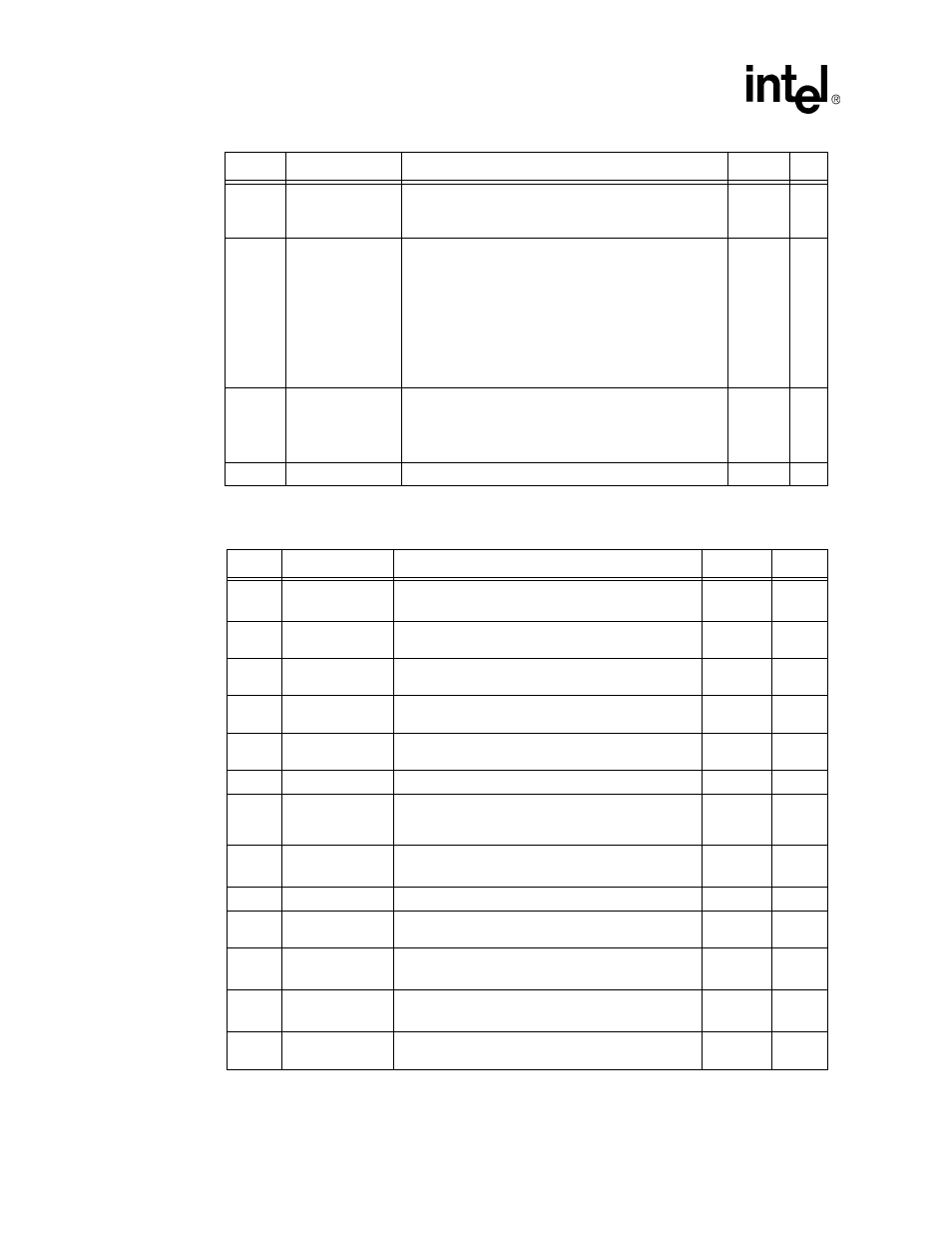 2 register 1: status register bit definitions | Intel GD82559ER User Manual | Page 72 / 94