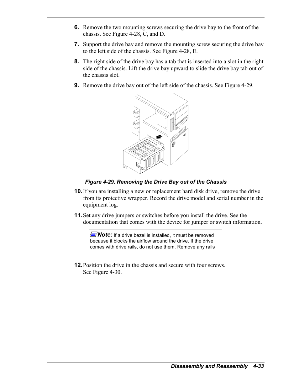 Installing or swapping a hard disk drive | Intel Express 5800/120Ld User Manual | Page 105 / 194