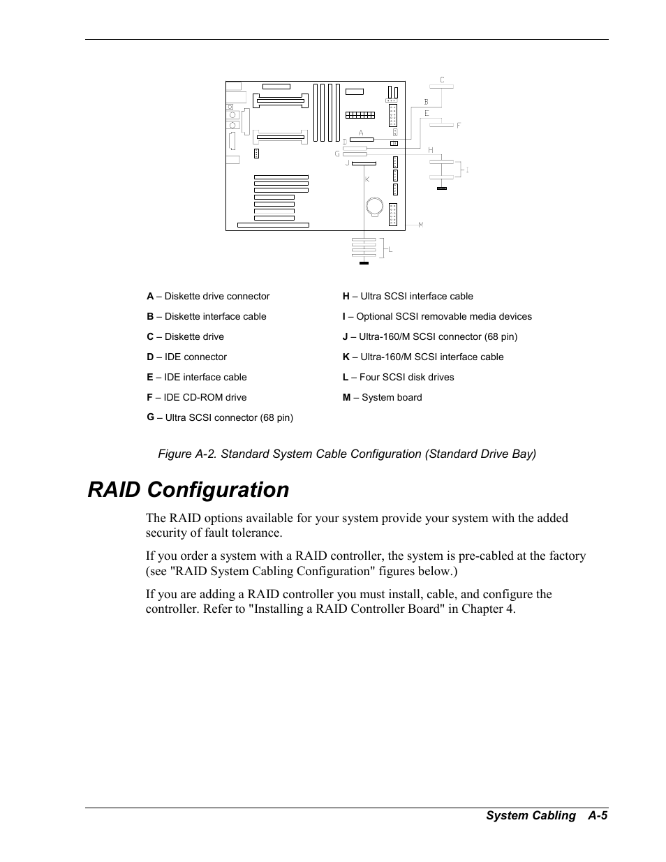 Raid configuration | Intel Express 5800/120Ld User Manual | Page 159 / 194