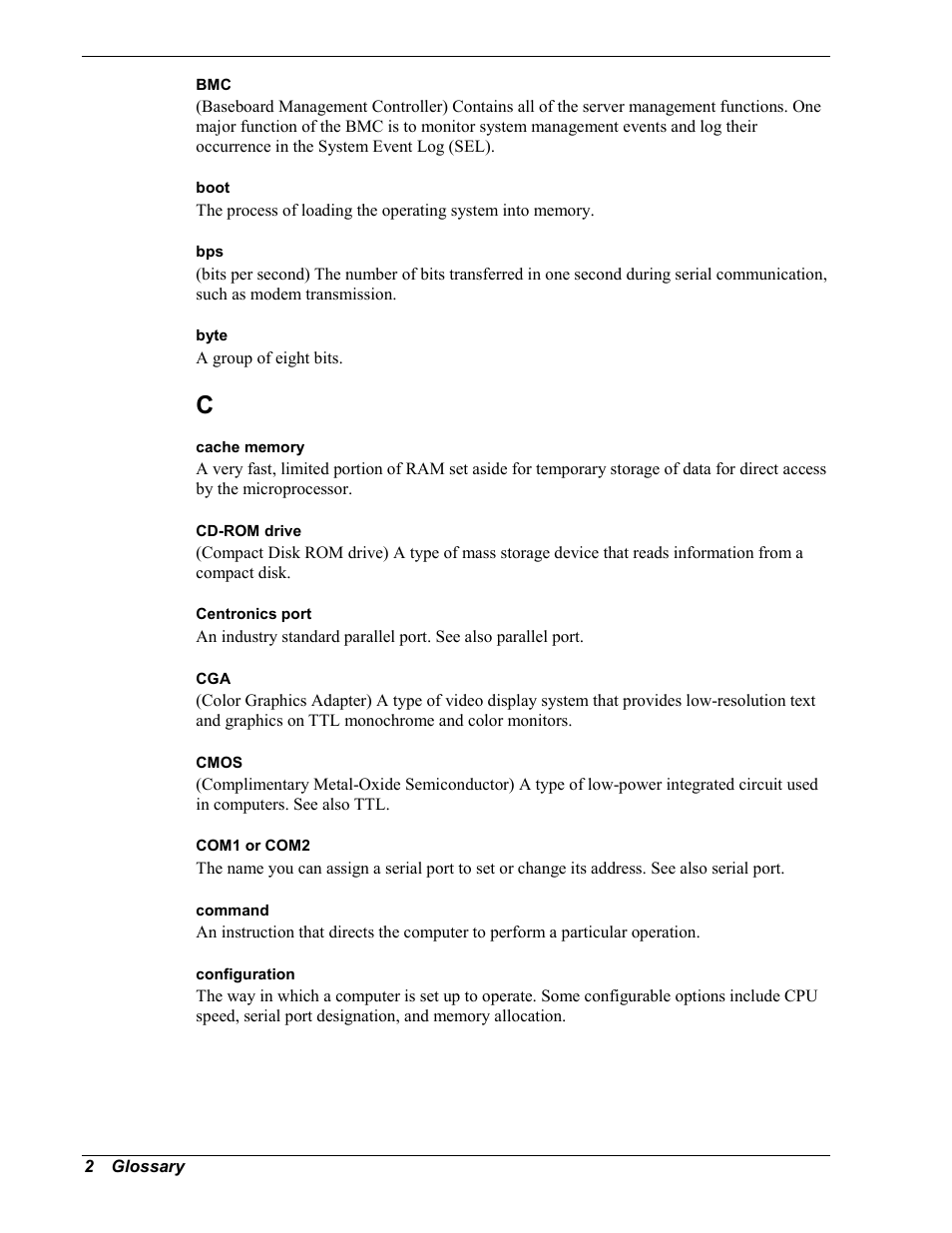 Intel Express 5800/120Ld User Manual | Page 180 / 194