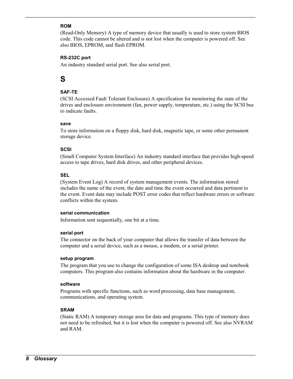 Intel Express 5800/120Ld User Manual | Page 186 / 194