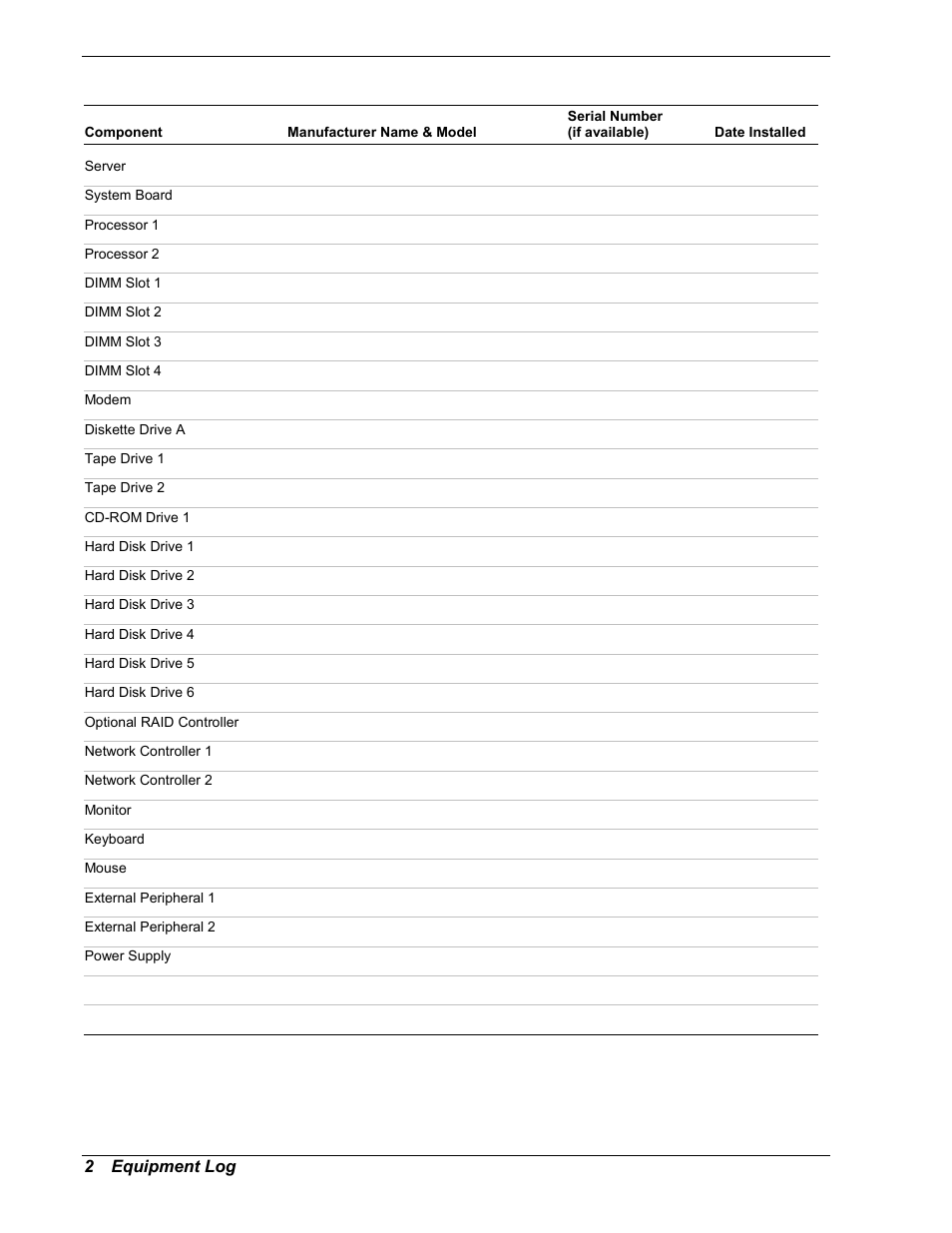 Intel Express 5800/120Ld User Manual | Page 190 / 194