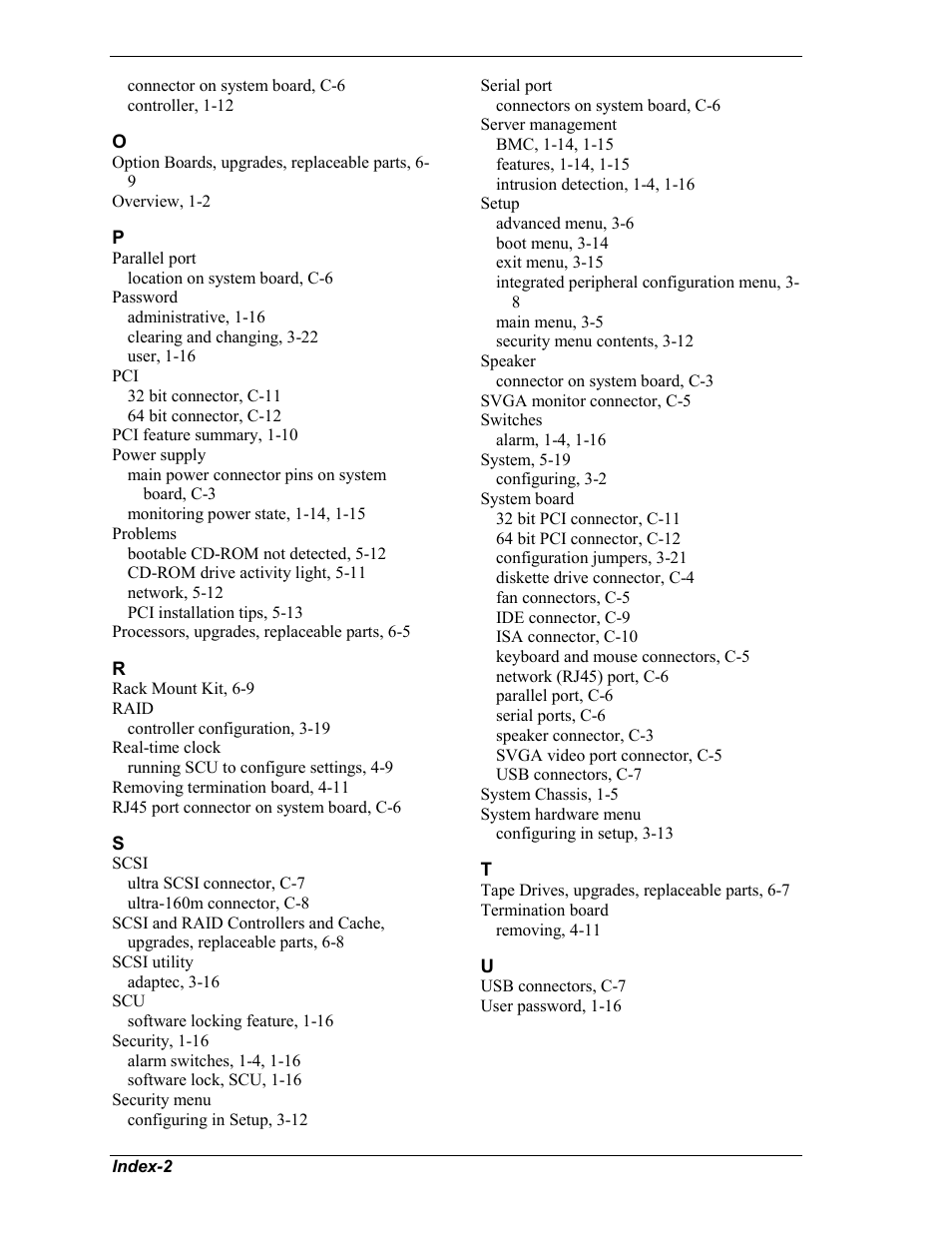 Intel Express 5800/120Ld User Manual | Page 192 / 194