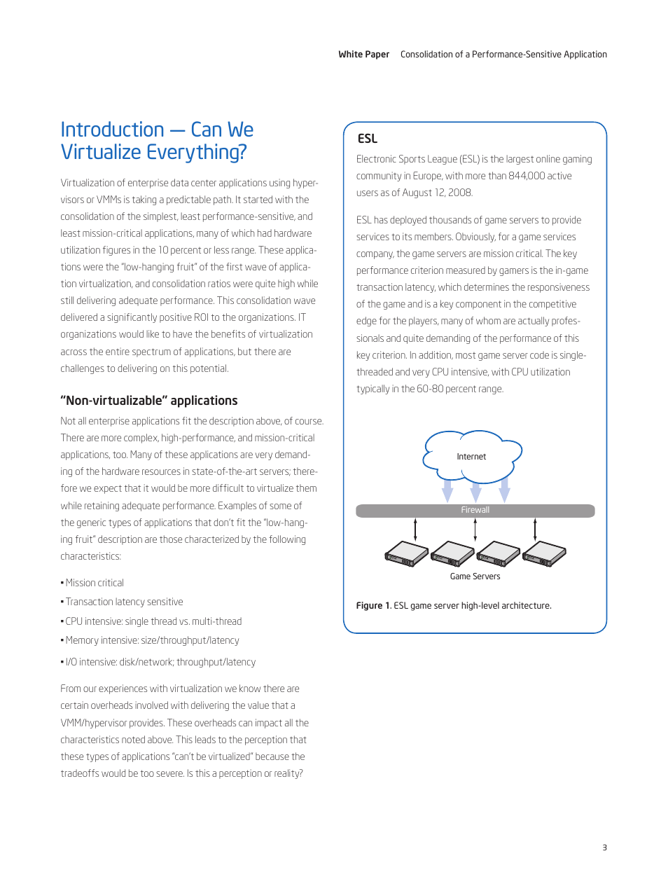Introduction — can we virtualize everything | Intel 7400 User Manual | Page 3 / 16