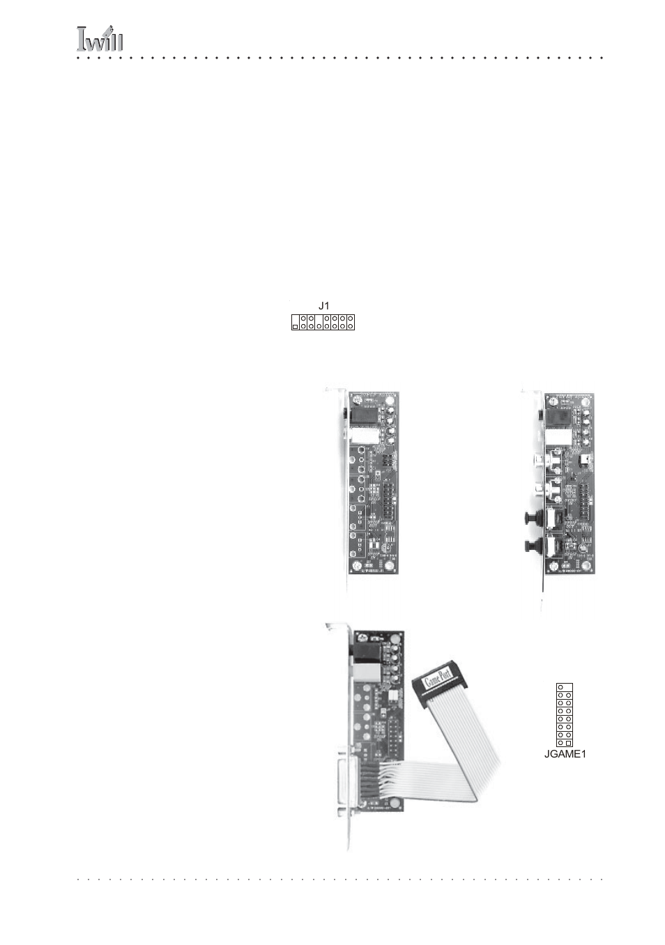 Channel audio option connector j1, Key features & components, User’s manual | Pin1, Jgame1 | Intel FB24624100 User Manual | Page 29 / 108