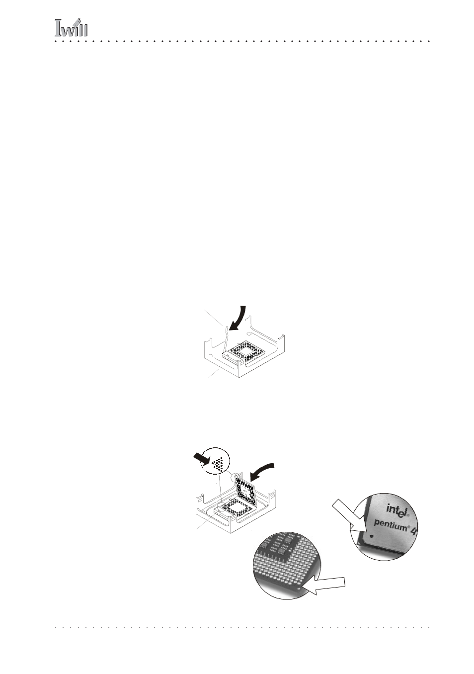 Installing the processor, Installing the motherboard, User’s manual | Step 2: align the pin 1 corners, Raise the socket lever to the vertical position | Intel FB24624100 User Manual | Page 51 / 108