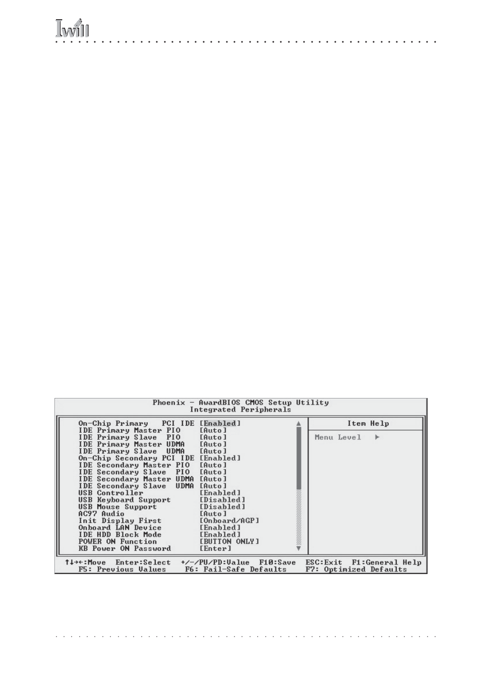 Integrated peripherals, System configuration, User’s manual | Intel FB24624100 User Manual | Page 77 / 108