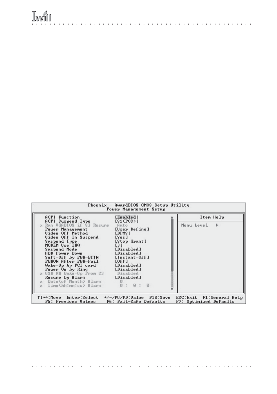 Power management setup, System configuration, User’s manual | Intel FB24624100 User Manual | Page 79 / 108