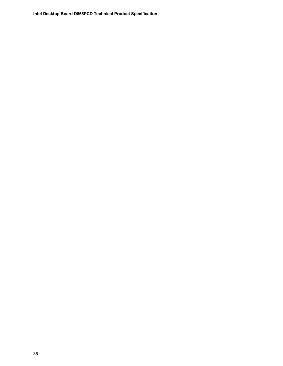 Intel D865PCD User Manual | Page 36 / 110