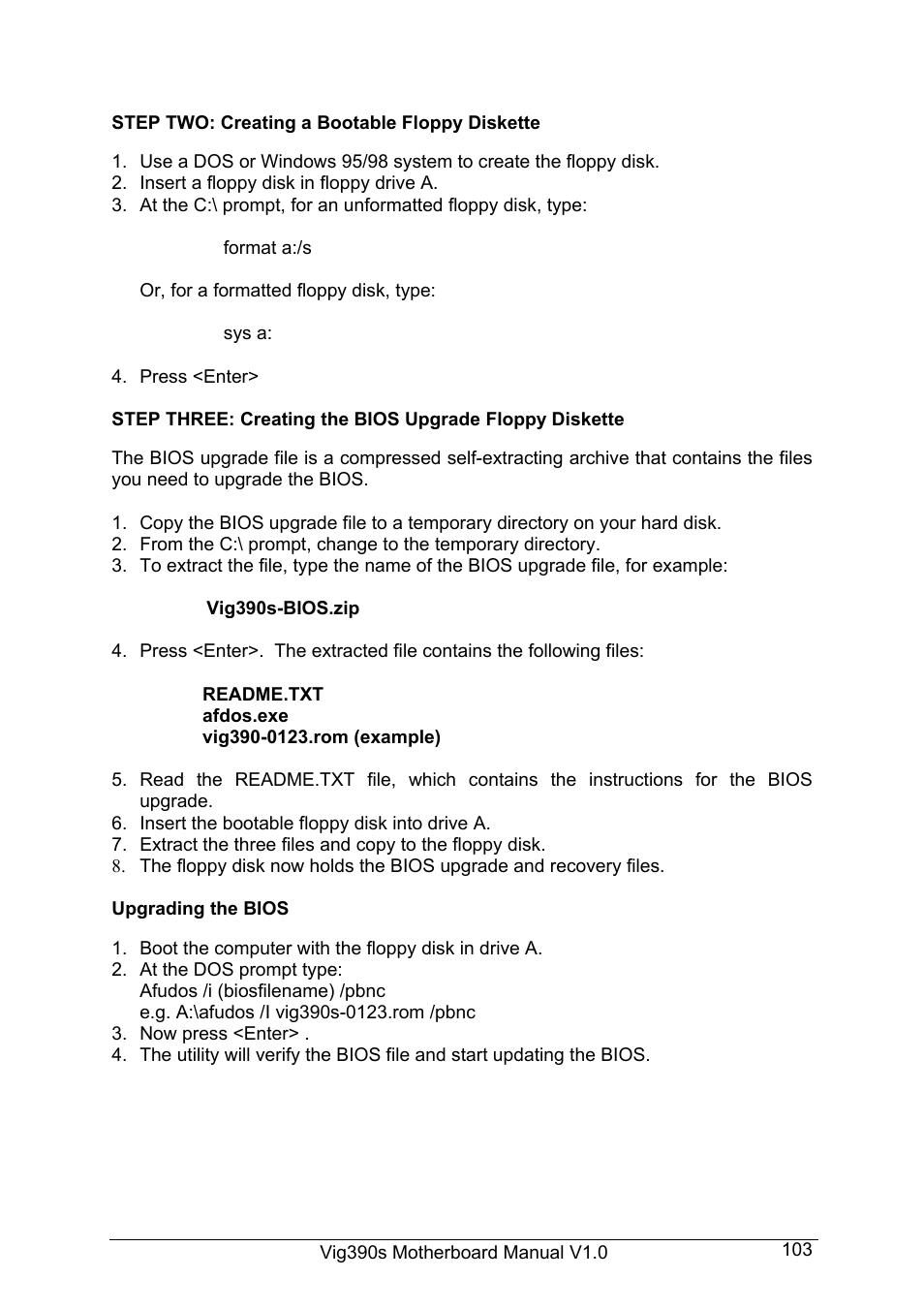 Intel Vig390s User Manual | Page 104 / 123