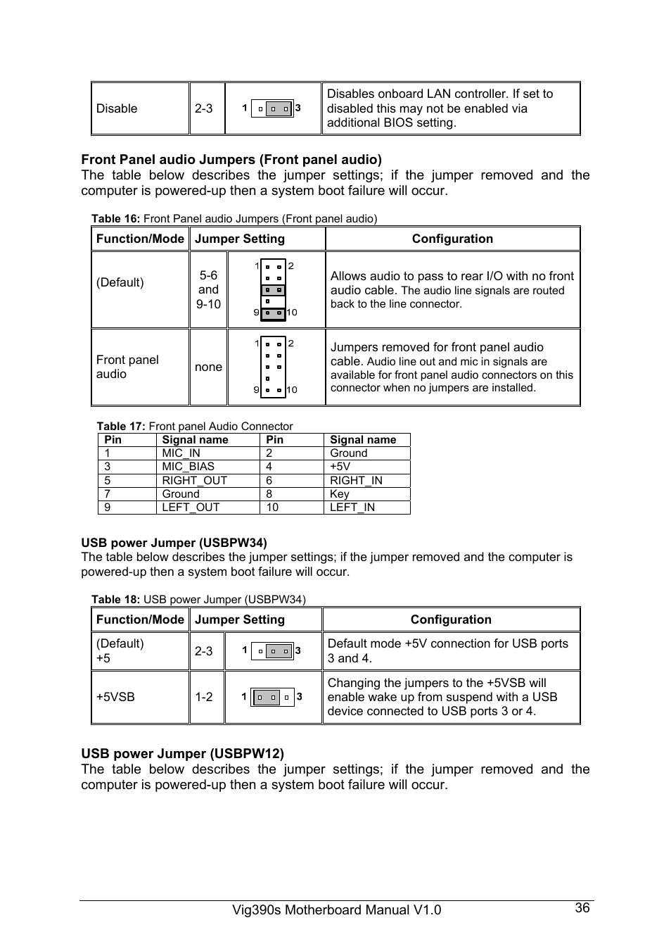 Intel Vig390s User Manual | Page 37 / 123