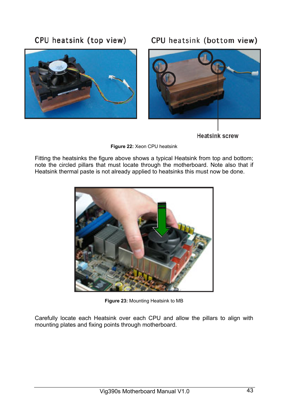 Intel Vig390s User Manual | Page 44 / 123