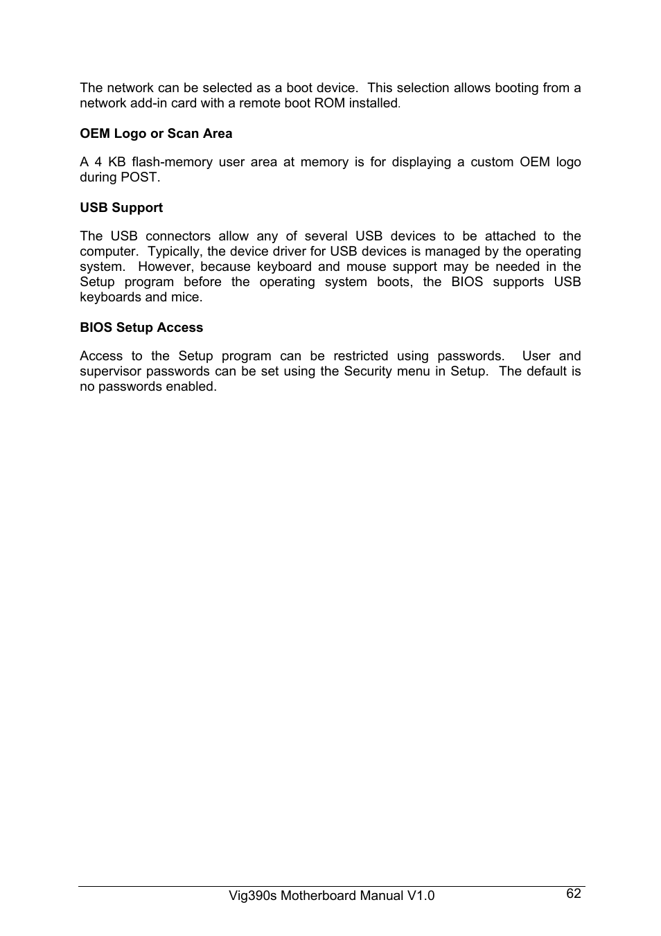 Intel Vig390s User Manual | Page 63 / 123