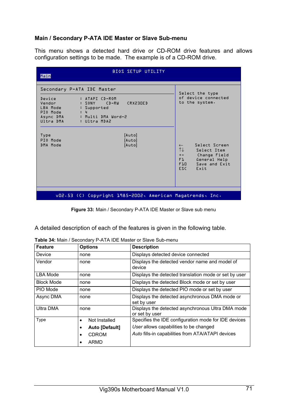 Intel Vig390s User Manual | Page 72 / 123