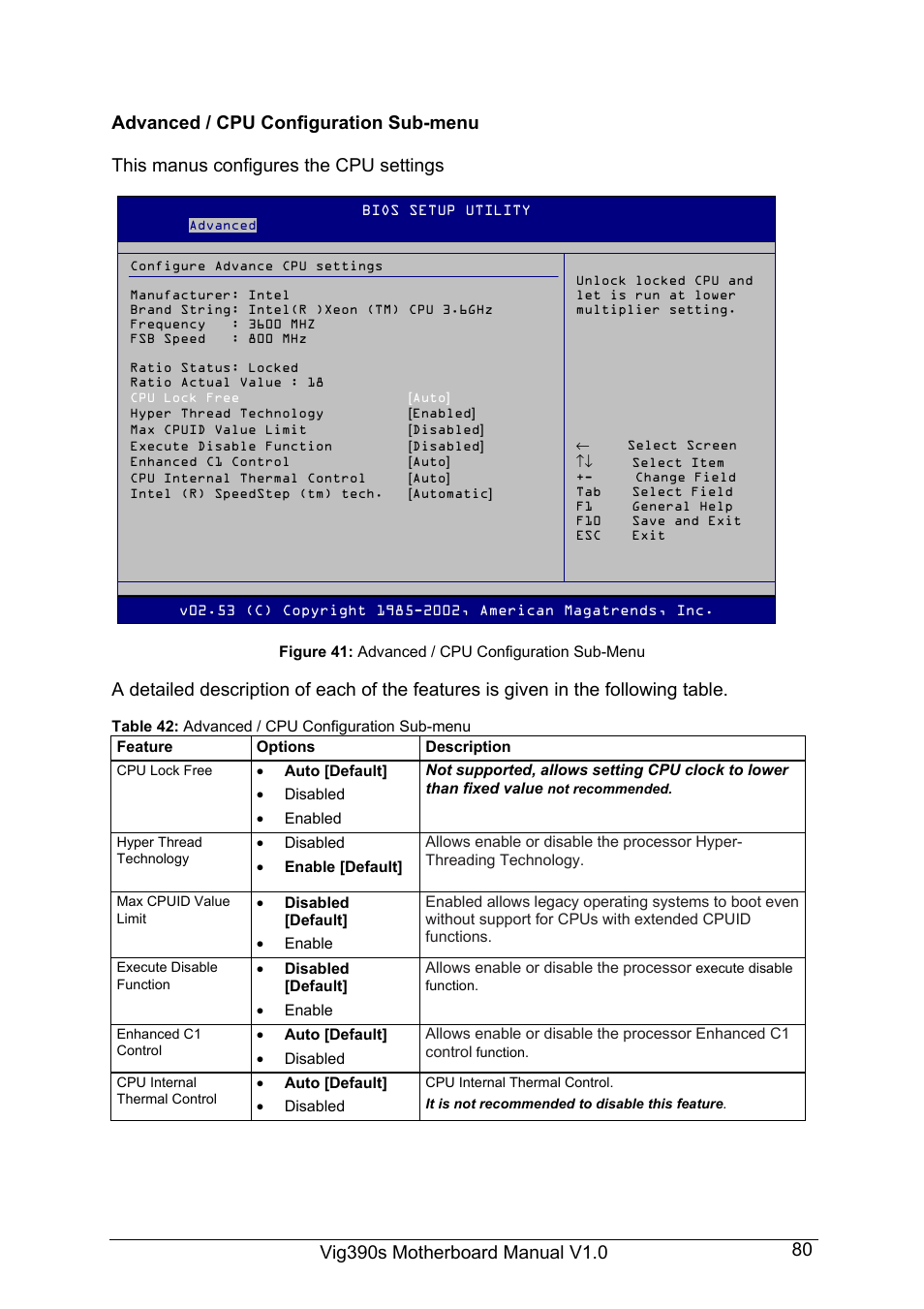 Intel Vig390s User Manual | Page 81 / 123