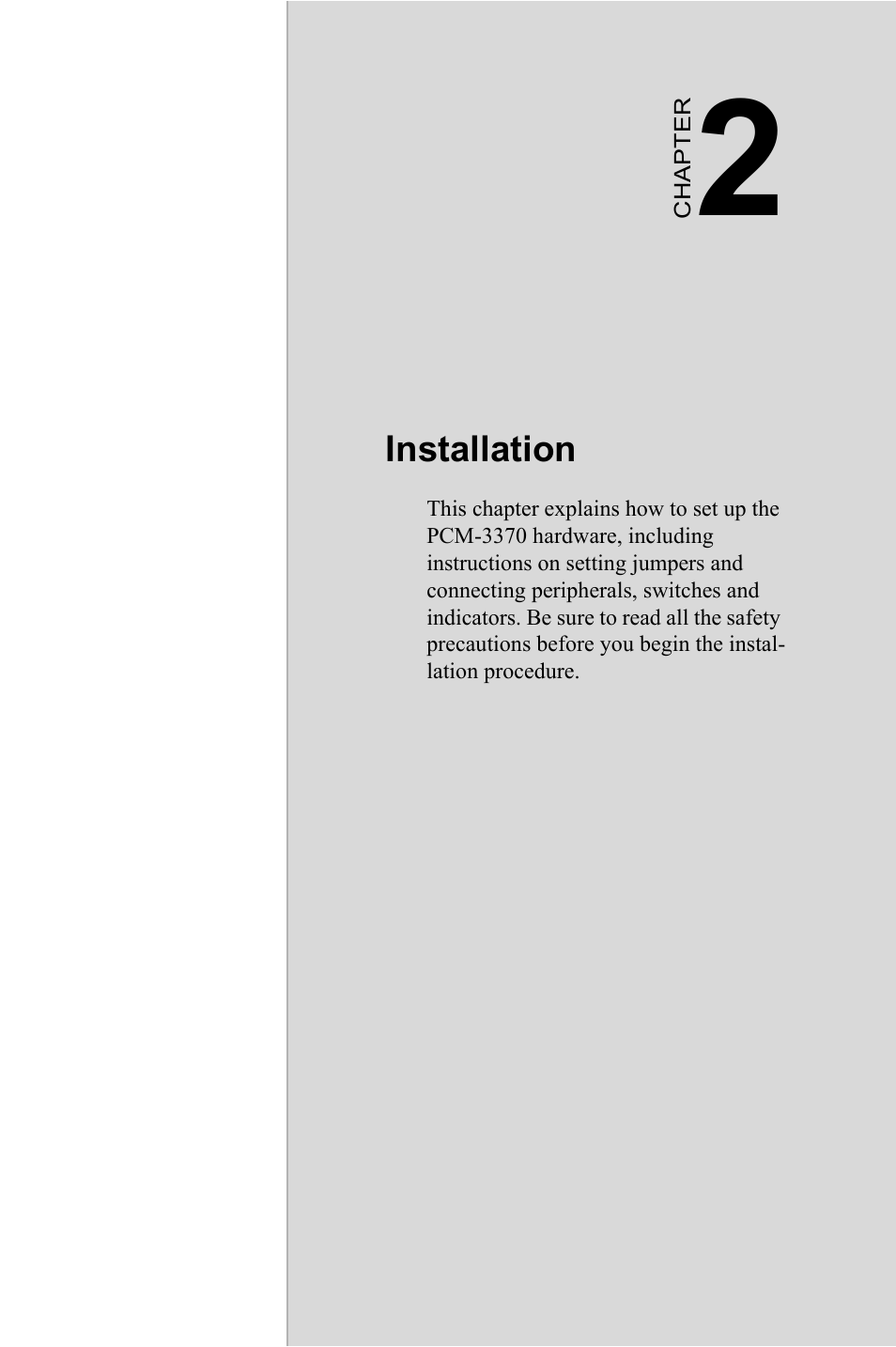 Intel PCM-3370 User Manual | Page 21 / 128