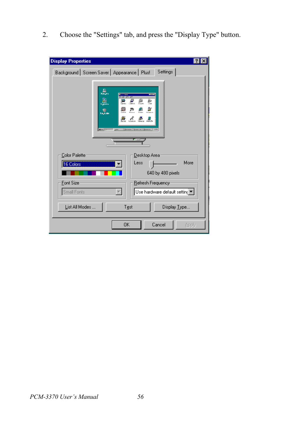 Intel PCM-3370 User Manual | Page 68 / 128