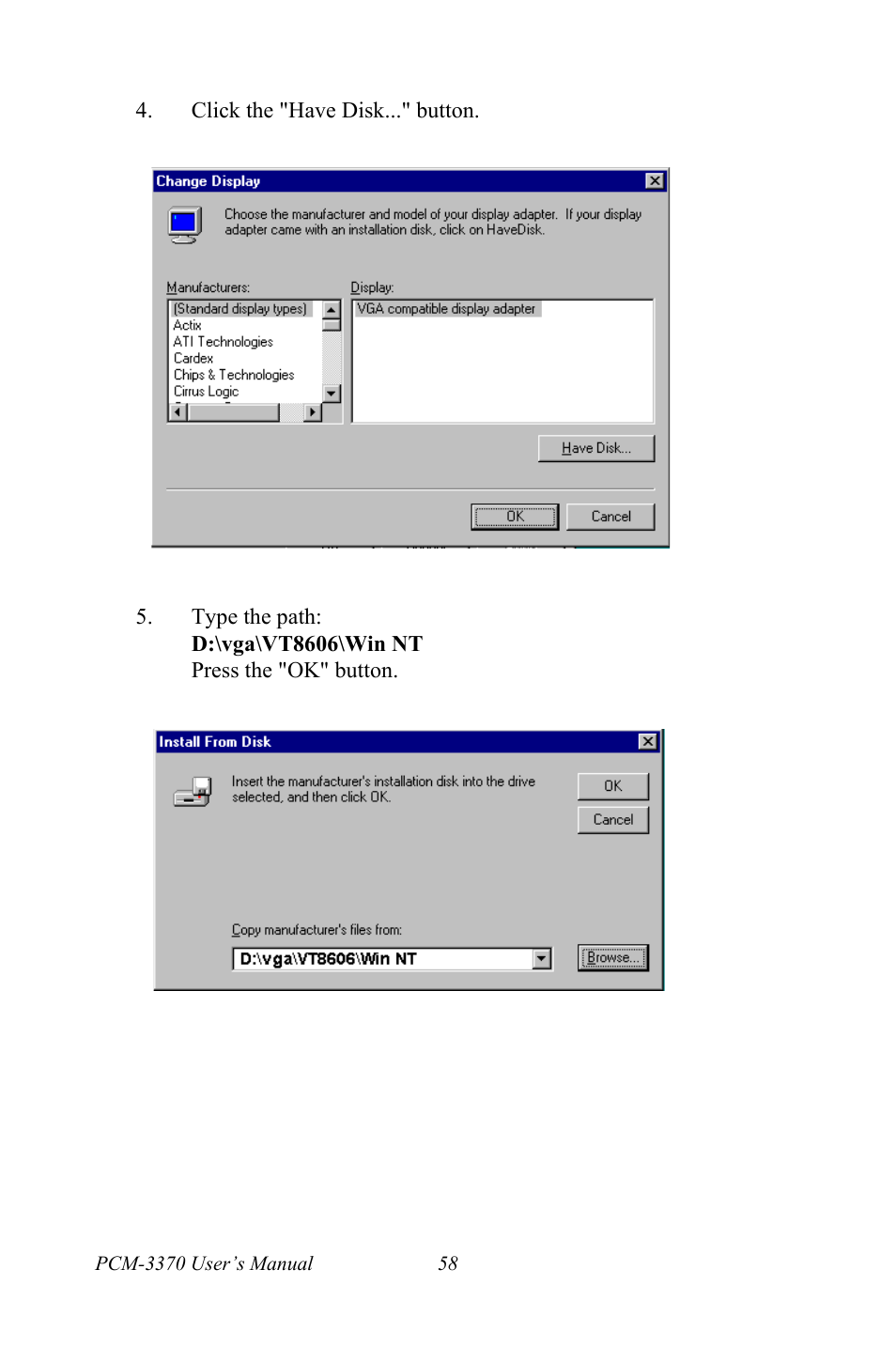 Intel PCM-3370 User Manual | Page 70 / 128