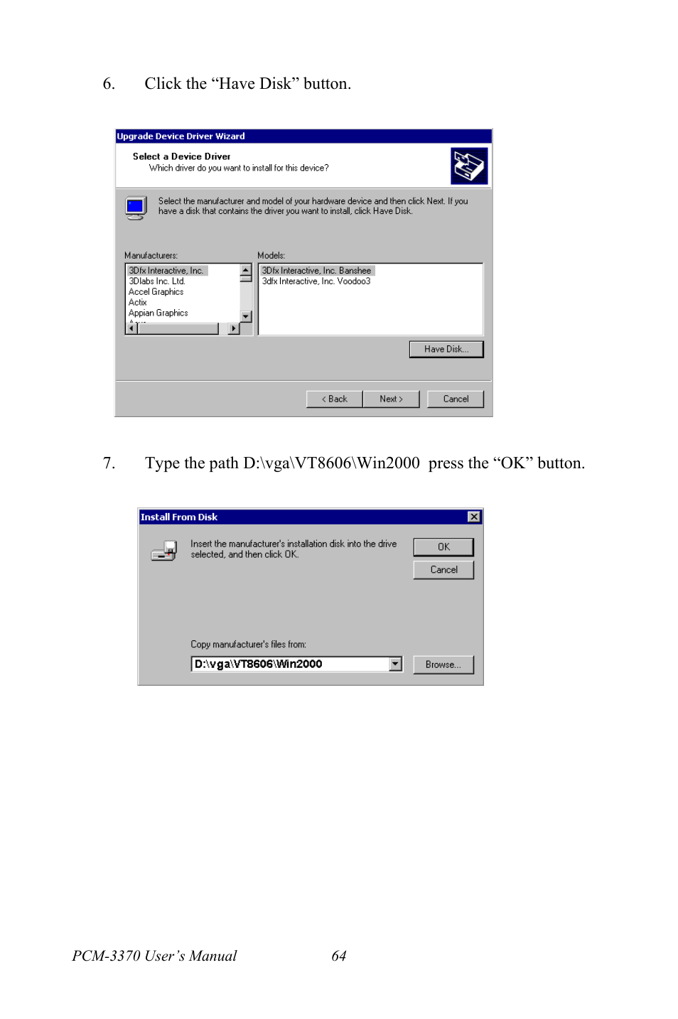 Intel PCM-3370 User Manual | Page 76 / 128