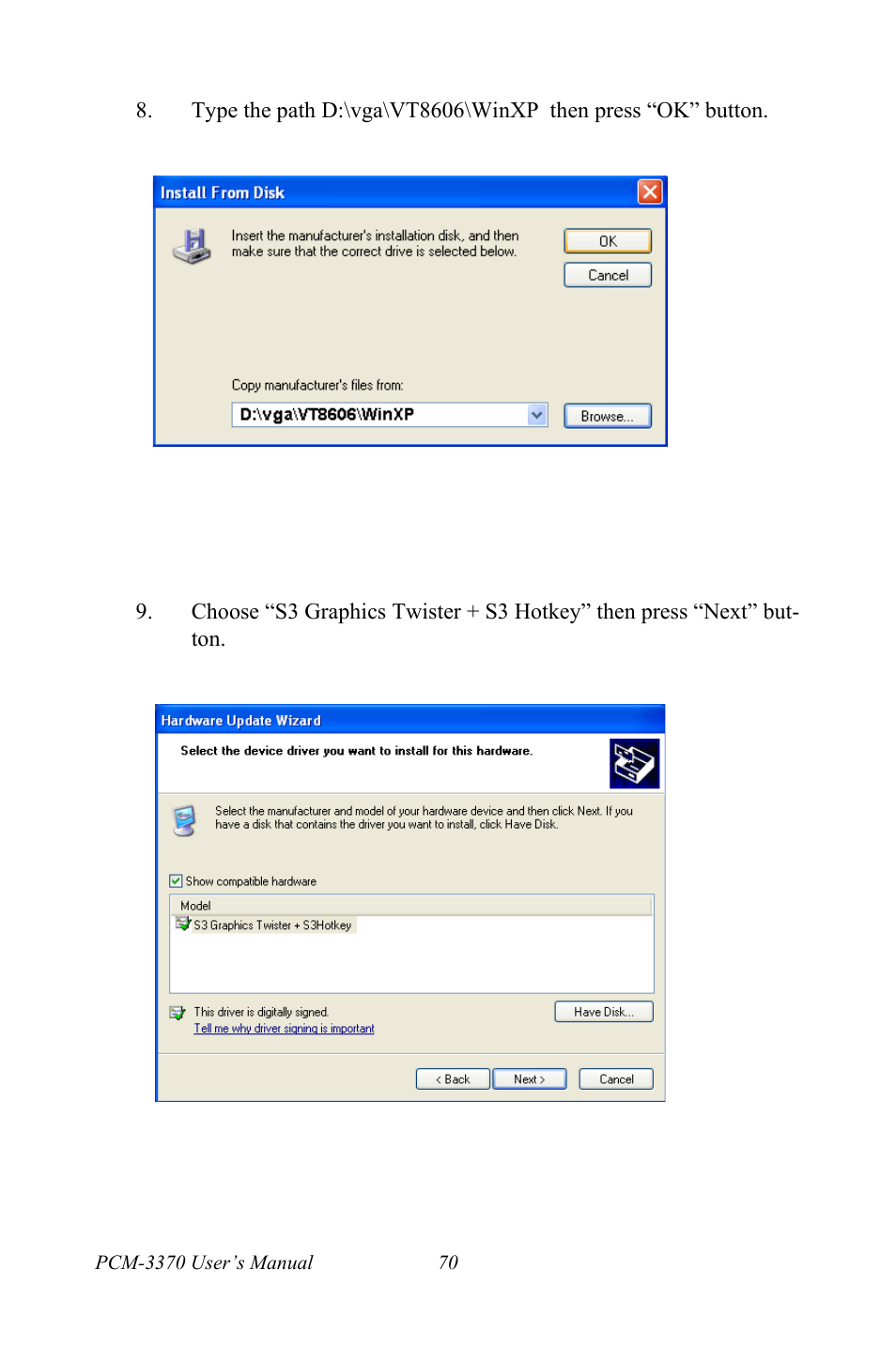 Intel PCM-3370 User Manual | Page 82 / 128