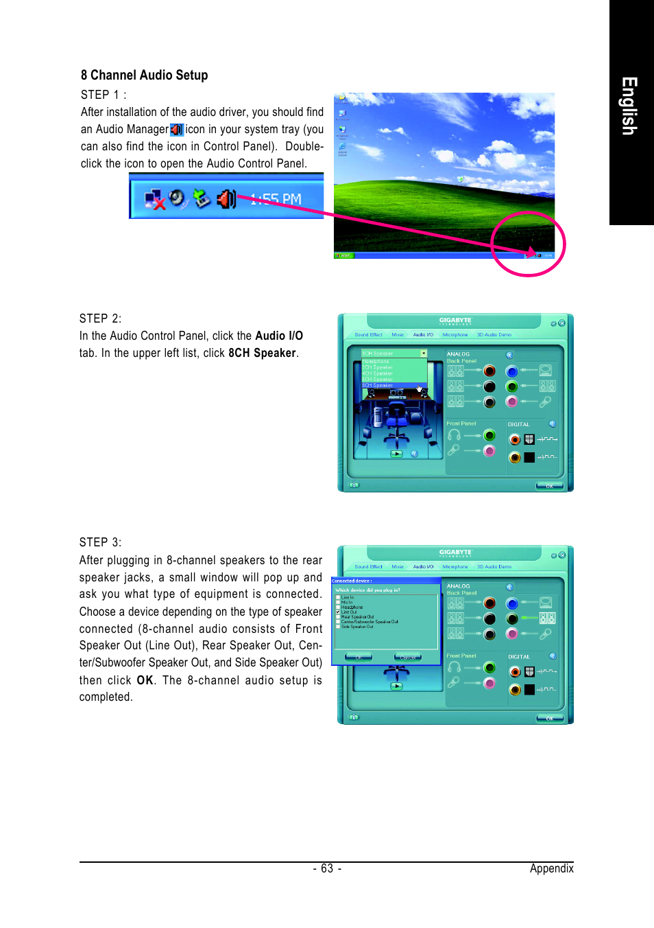 English | Intel GA-945P-DS3/S3 User Manual | Page 63 / 72