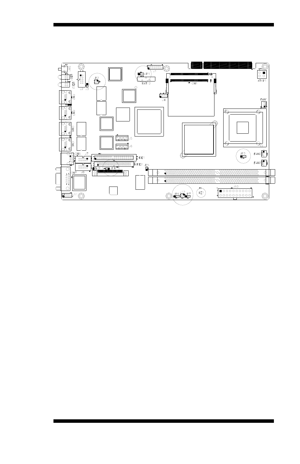 Jumper locations on mb875 | Intel MB875 User Manual | Page 13 / 66