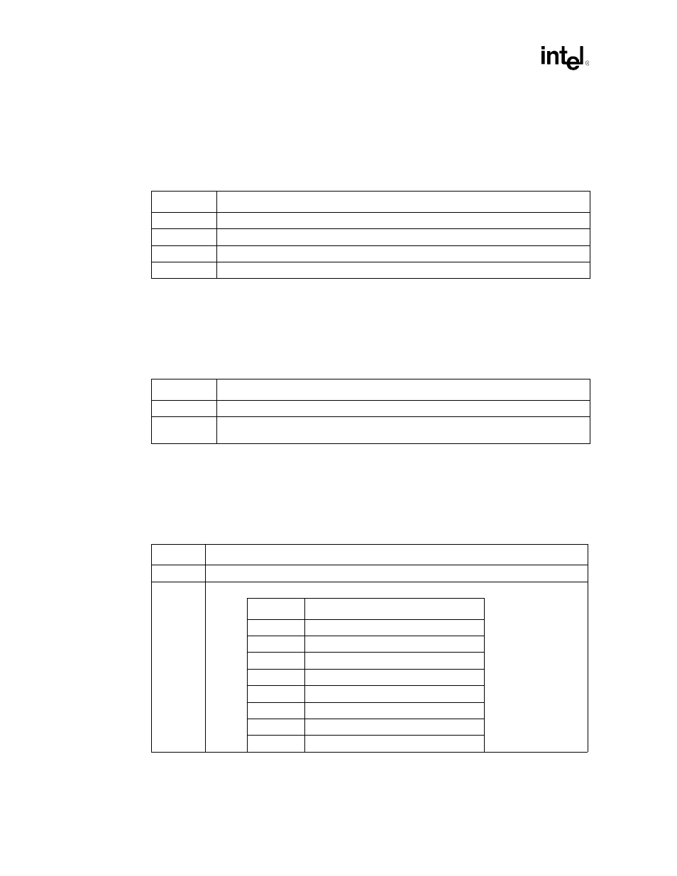 21 gpio base address (function 0), 22 gpio enable (function 0), 23 lpc com decode ranges (function 0) | Intel 460GX User Manual | Page 200 / 294