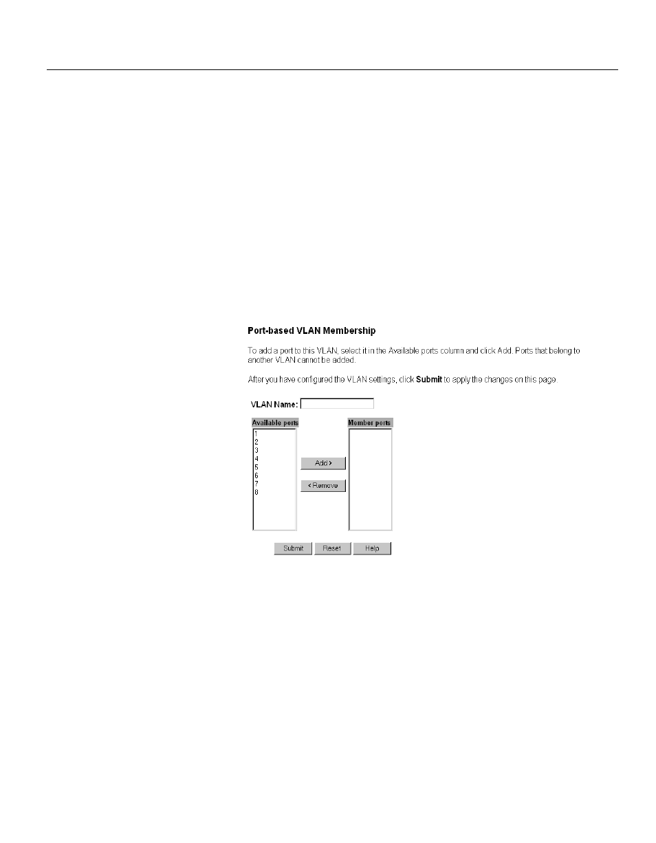 Port-based vlan | Intel NetStructure 470 User Manual | Page 42 / 155