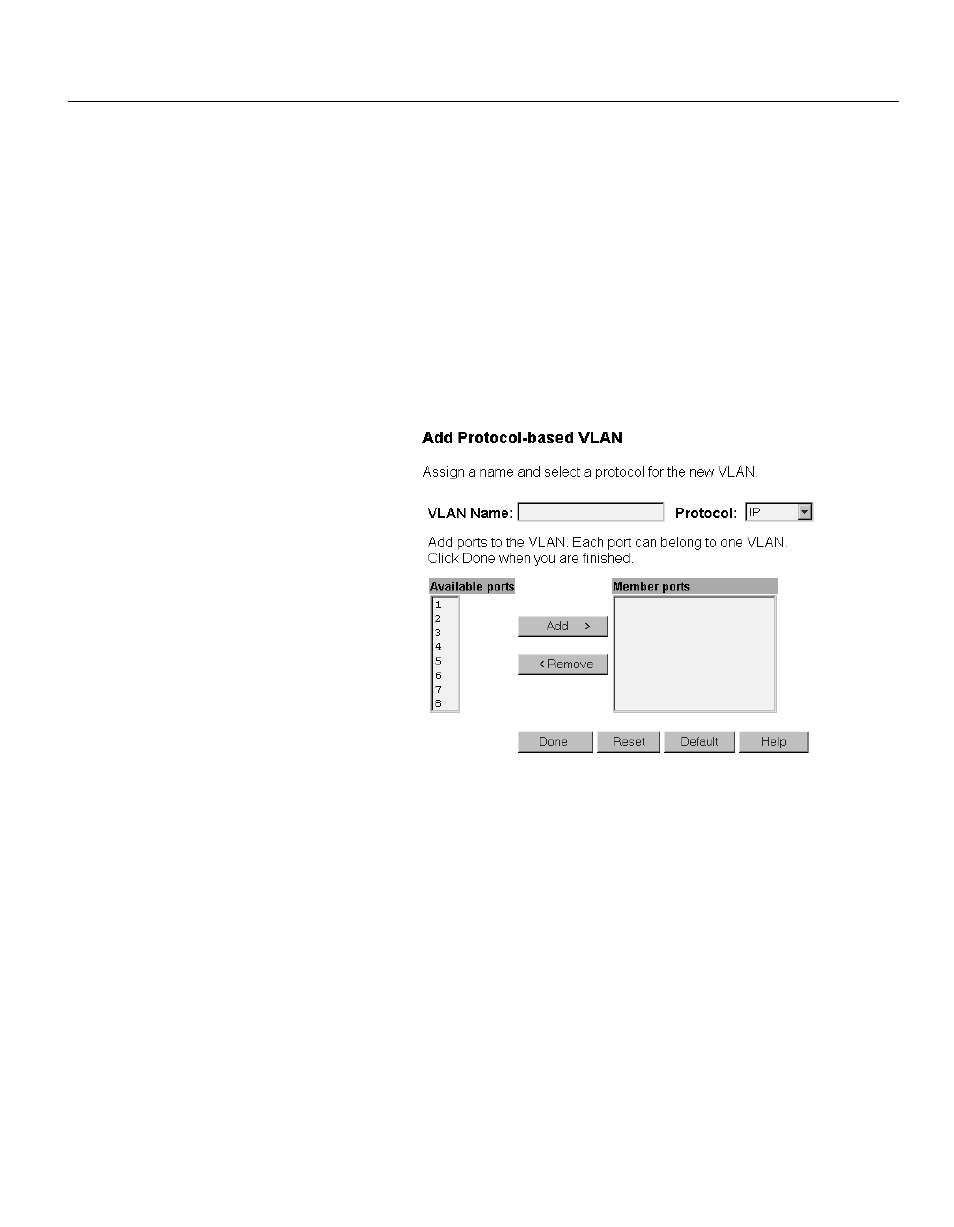 Protocol-based vlan | Intel NetStructure 470 User Manual | Page 46 / 155