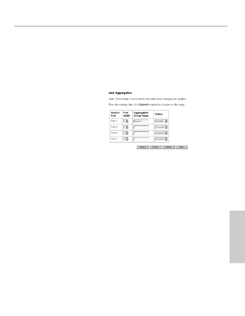 Link aggregation, Static mac addresses | Intel NetStructure 470 User Manual | Page 47 / 155