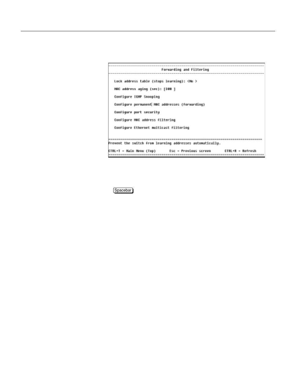 Forwarding and filtering, Description | Intel NetStructure 470 User Manual | Page 70 / 155