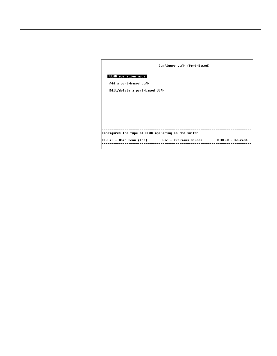 Port-based vlans, Description | Intel NetStructure 470 User Manual | Page 90 / 155