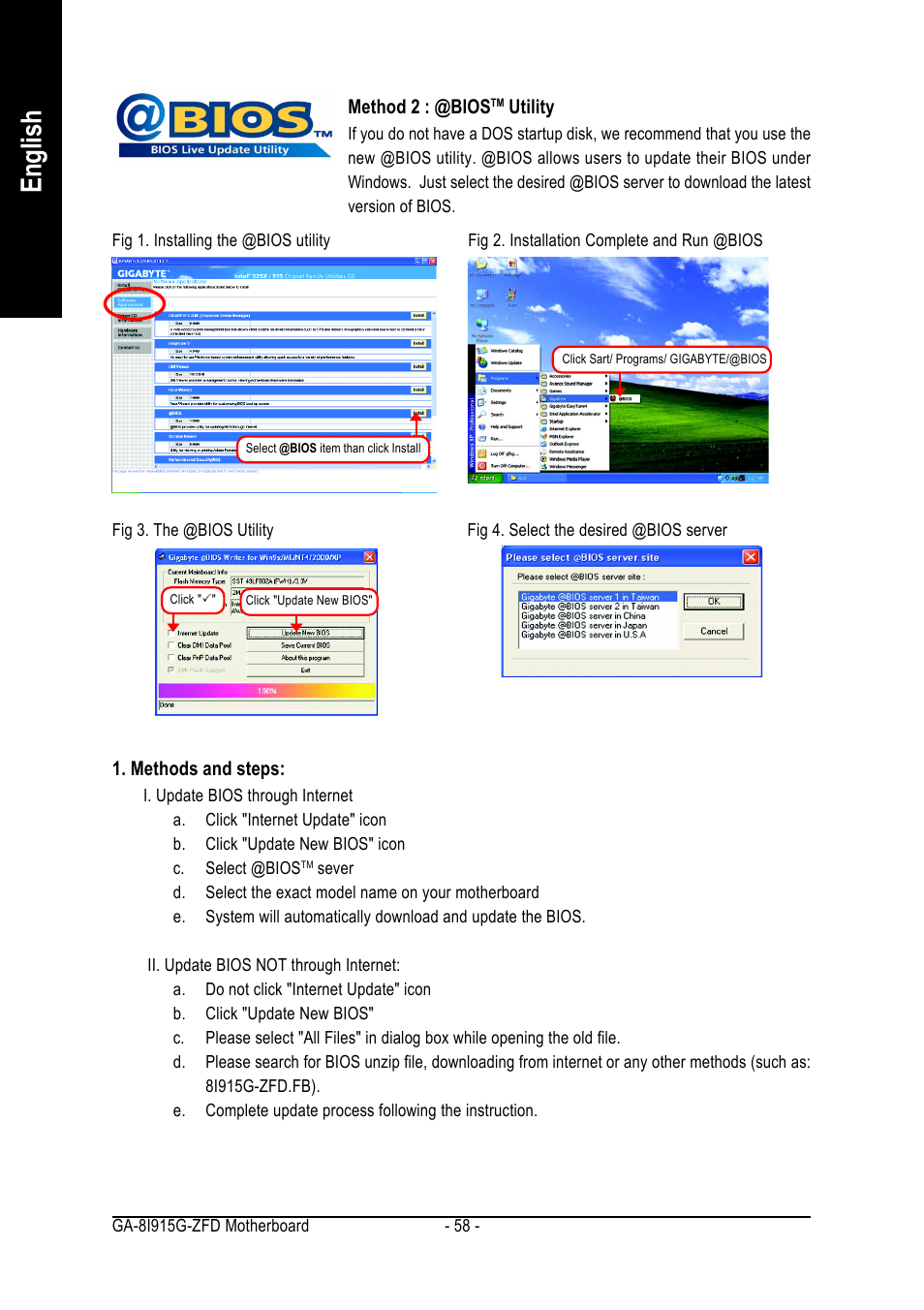 English | Intel GA-8I915G-ZFD User Manual | Page 58 / 72