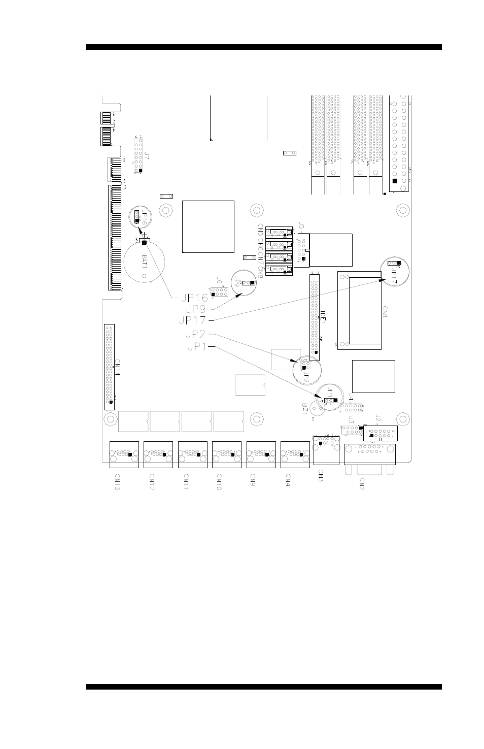 Jumper locations on mb935 | Intel MB935 User Manual | Page 13 / 66