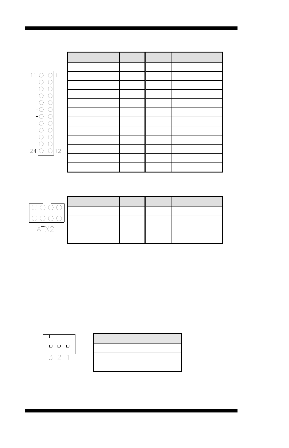 Atx1: 24-pin atx power connector, Atx_12v1: atx 12v power connector, Dimm1, 2: channel a ddr2 socket | Dimm3, 4 channel b ddr2 socket, Fan1/2/3: cpu fan power connector | Intel MB935 User Manual | Page 18 / 66