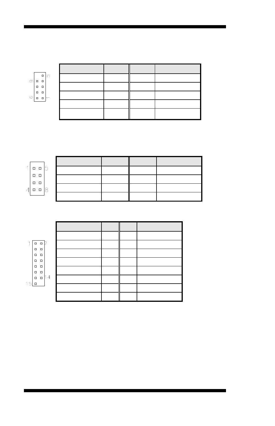 J3: keyboard / mouse connector, J4: spi debug tools port, Factory use only) | J6: usb connector, J7: vga crt connector | Intel MB935 User Manual | Page 22 / 66