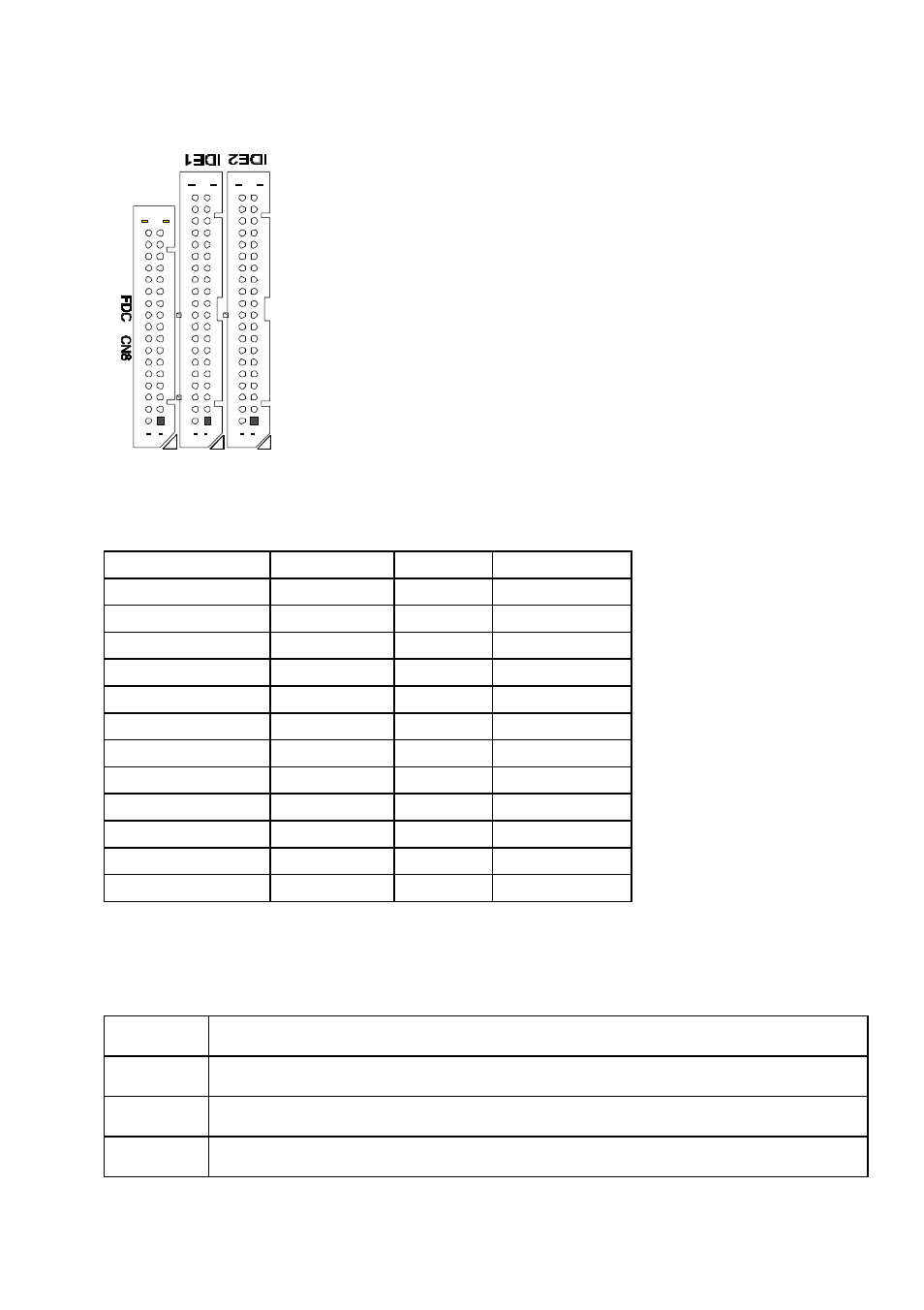6 i/o address and irq/drq, 7 jumpers and connectors list | Intel 430TX User Manual | Page 17 / 65
