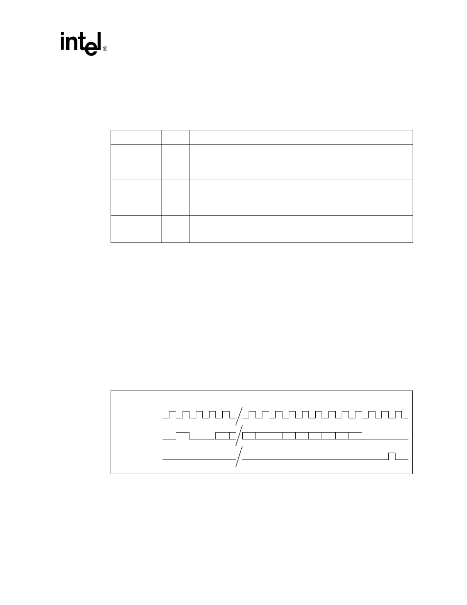 2 led interface signal description, Table 31. led interface signal descriptions, 3 mode 0: detailed operation | Figure 29. mode 0 timing, Led interface signal description, Mode 0: detailed operation, Mode 0 timing, Led interface signal descriptions | Intel IXF1104 User Manual | Page 116 / 231