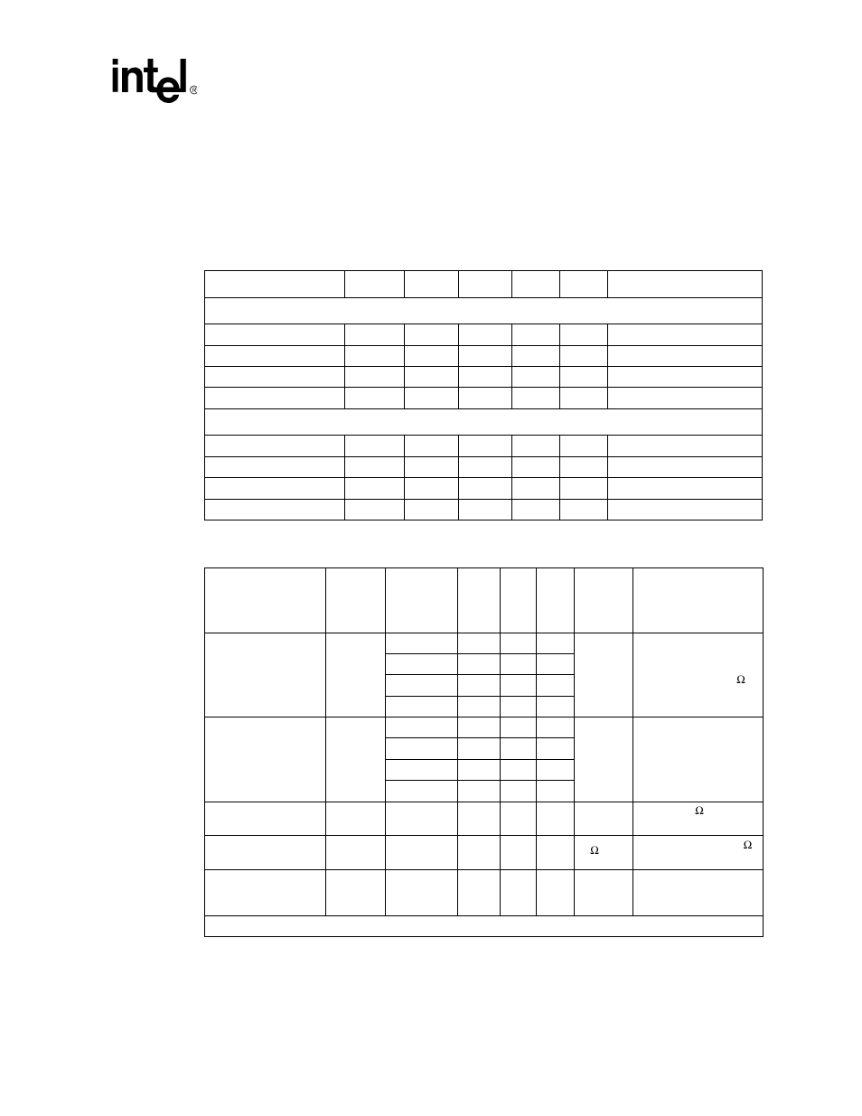 Table 41. dc specifications, Dc specifications, Serdes transmit characteristics | Table 41 “dc | Intel IXF1104 User Manual | Page 134 / 231