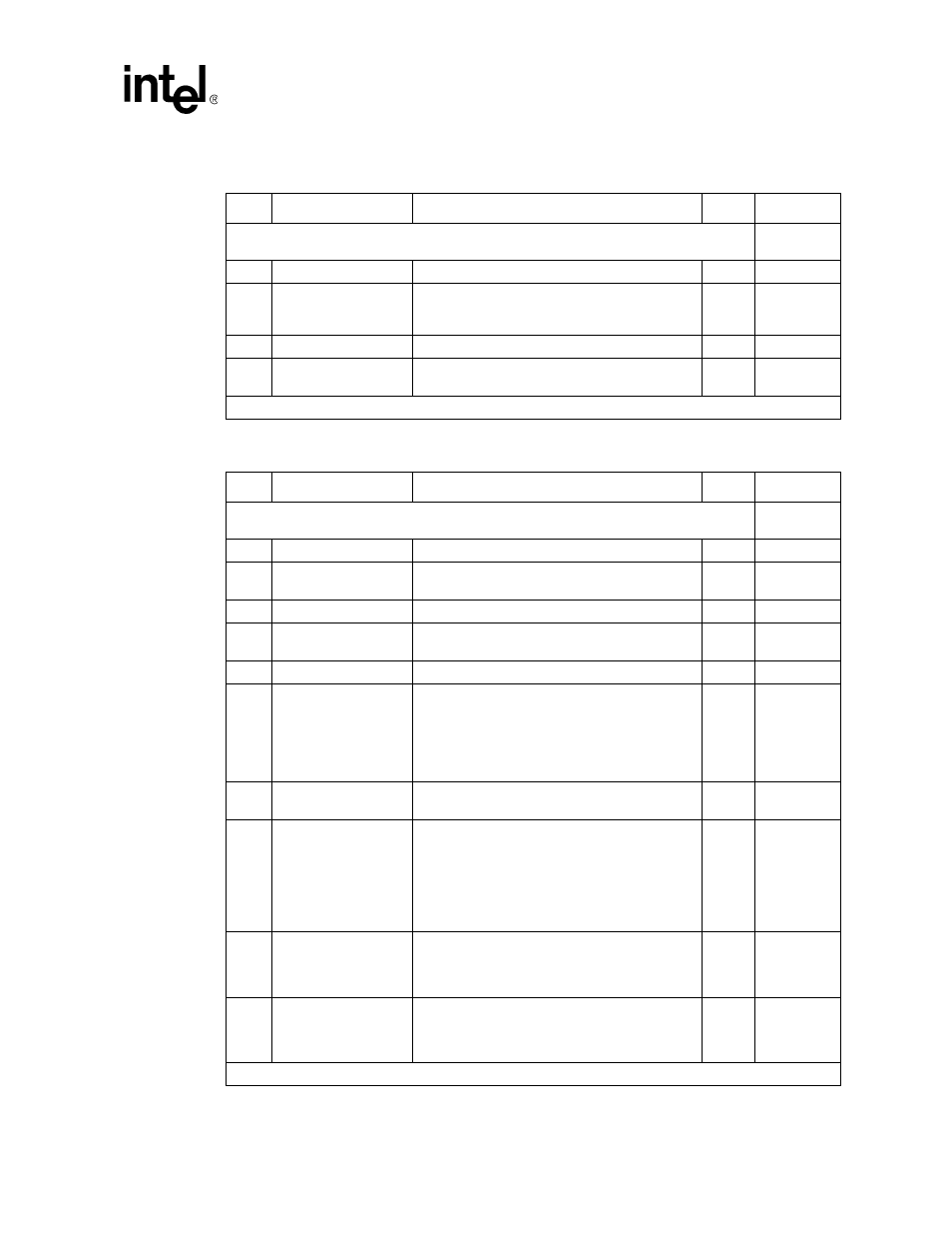 Phy identification 2 ($ port index + 0x63) | Intel IXF1104 User Manual | Page 184 / 231