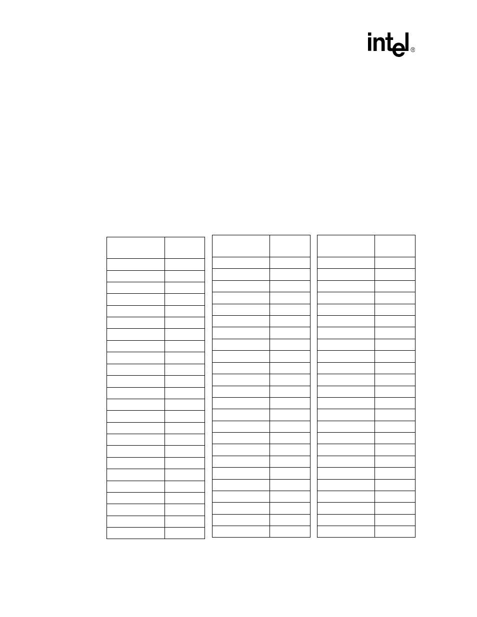 2 ball list tables, 1 balls listed in alphabetic order by signal name, Ball list tables 3.2.1 | Balls listed in alphabetic order by signal name, Ball list in alphanumeric order by signal name | Intel IXF1104 User Manual | Page 24 / 231