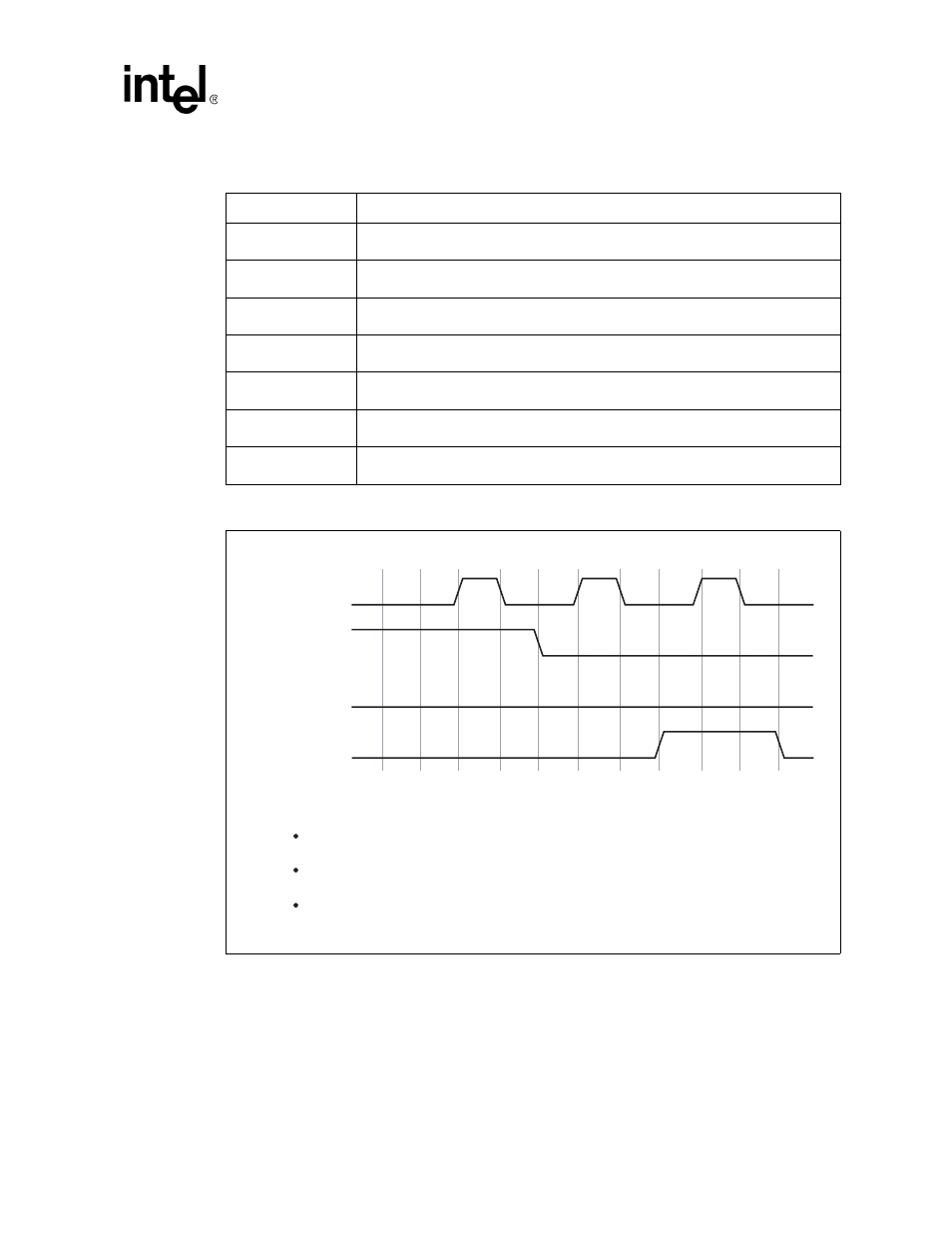 Table 23. valid decodes for txpauseadd[2:0, Figure 10. transmit pause control interface, Transmit pause control interface | Valid decodes for txpauseadd[2:0, Table 23, Figure 10 | Intel IXF1104 User Manual | Page 74 / 231