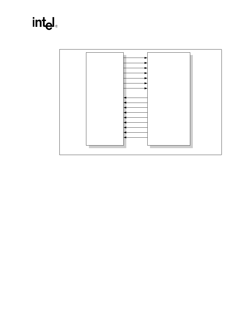 Figure 17. mac gmii interconnect, 1 gmii signal multiplexing, 2 gmii interface signal definition | Gmii signal multiplexing, Gmii interface signal definition, Mac gmii interconnect | Intel IXF1104 User Manual | Page 94 / 231