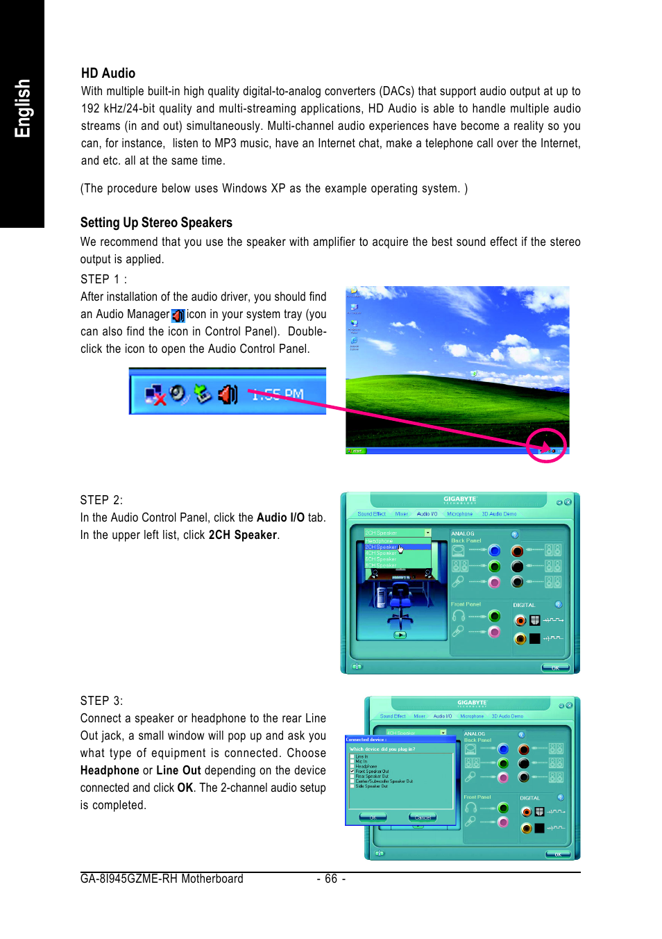 English | Intel GA-8I945GZME-RH User Manual | Page 66 / 80