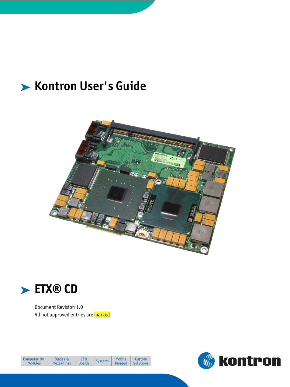 Intel ETX CD User Manual | 91 pages